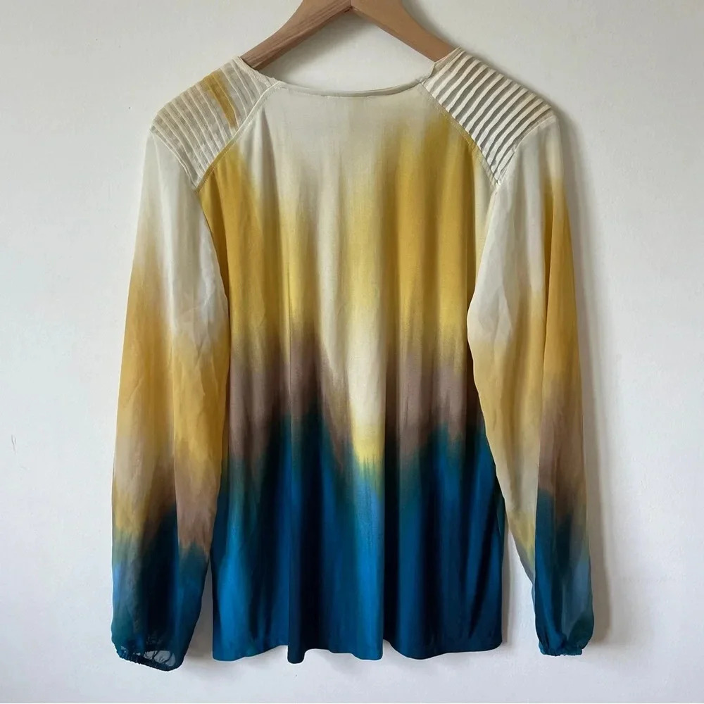 Calvin Klein Colorful Blouse- Size M - Picture 7 of 10